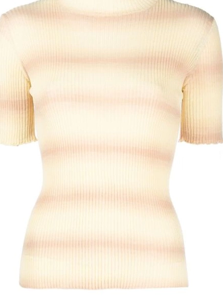 A.P.C. top Victoire knitted Women striped 0421